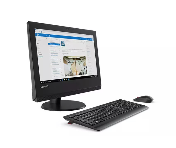 Lenovo V310z AIO 19.5" HD Display 6th Gen Intel Core i5 8GB RAM 1TB HDD DVDRW DOS Wired Keyboard + Mouse Ex UK 6 Months Warranty