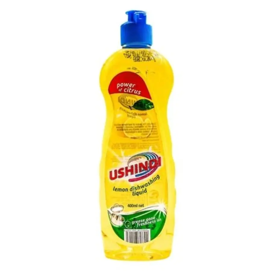 Ushindi Lemon Dish Wash 400Ml Liquid
