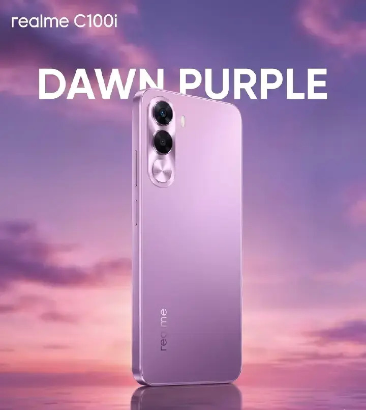 New Arrival Realme C100i Smartphone 128GB ROM+4GB 64GB 4GB 7000mAh Battery 6.8 Inches Screen Dual Sim IP64 Dust & Water resistance Android 16 12 Months warranty Smart Phones