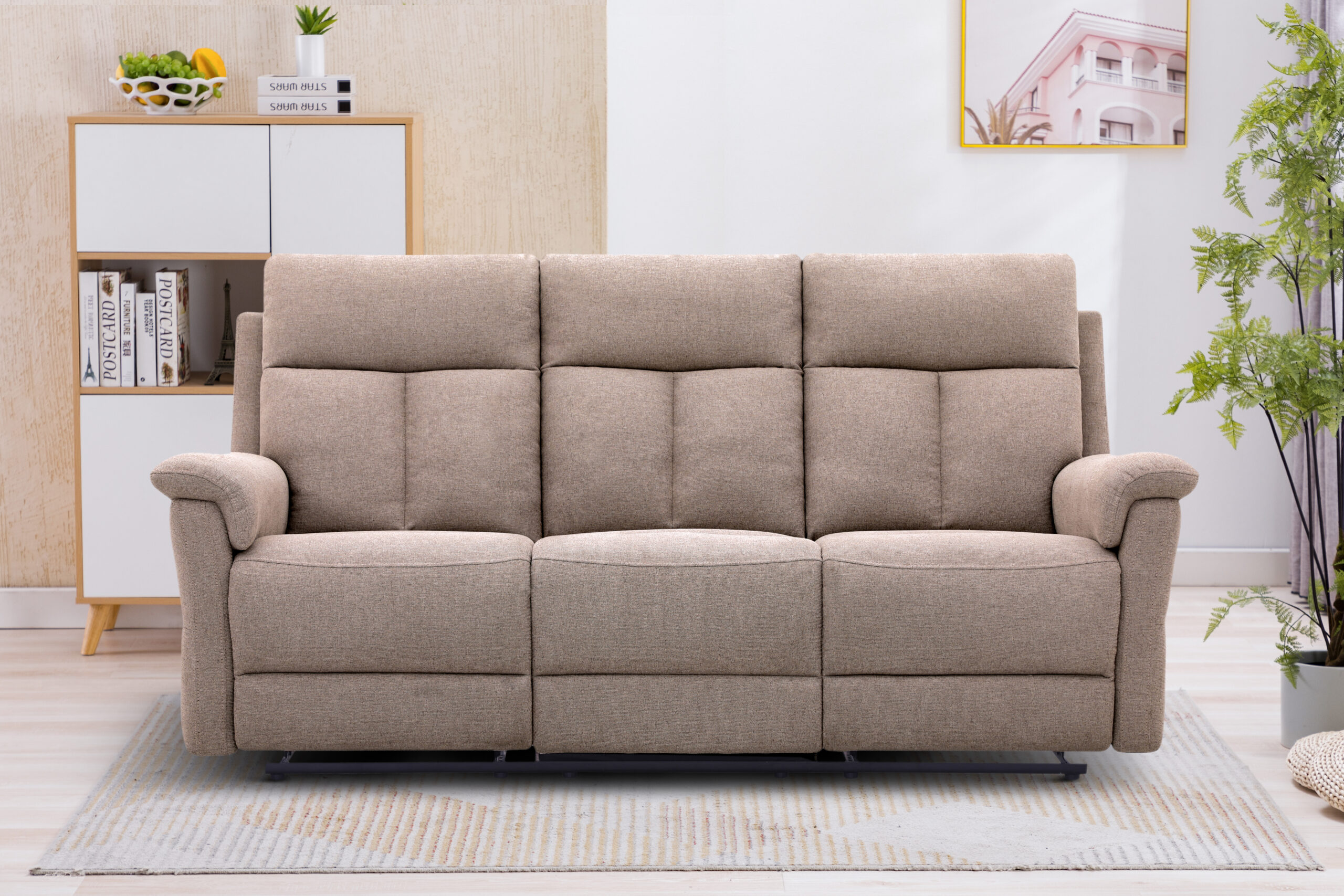 Milo 5 Seater Recliner Set – Mocha