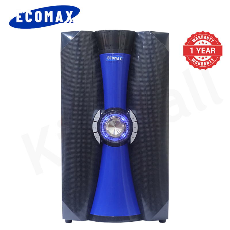ECOMAX 3.1CH HI-FI Multimedia Bluetooth Woofer Home Audio System Speaker Systems Home Theater System Subwoofer with Remote Control 20000W USB SD FM DVD Input LM-1106
