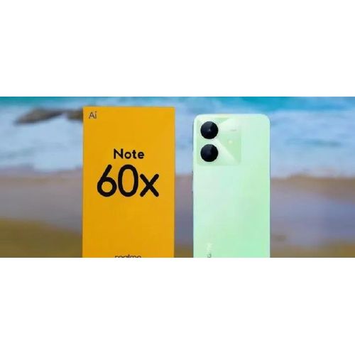 Realme Note 60X Smartphone 4GB RAM 64GB ROM 6.74 Inch 90Hz Display 5000mAh Battery 50MP Camera Android Dual SIM 4G Mobile Phone