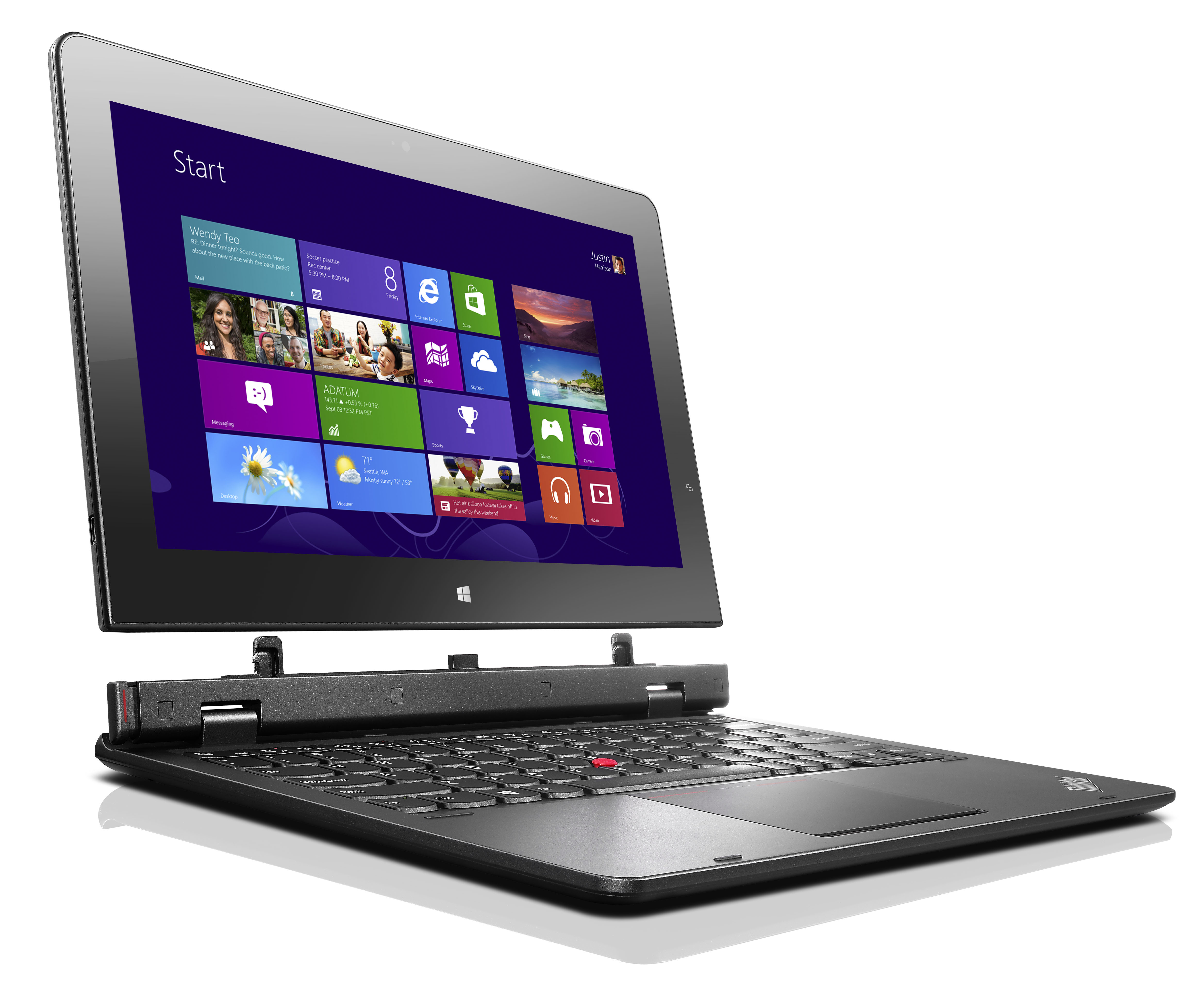 CERTIFIED BY KILIMALL | Lenovo ThinkPad Helix Detachable Ultrabook TOUCHSCREEN | 8GB RAM 256GB SSD | 11.6 Inch Full HD | 2 in 1 Laptop | 90% Battery Health | 9 Months Warranty | KiliCertified