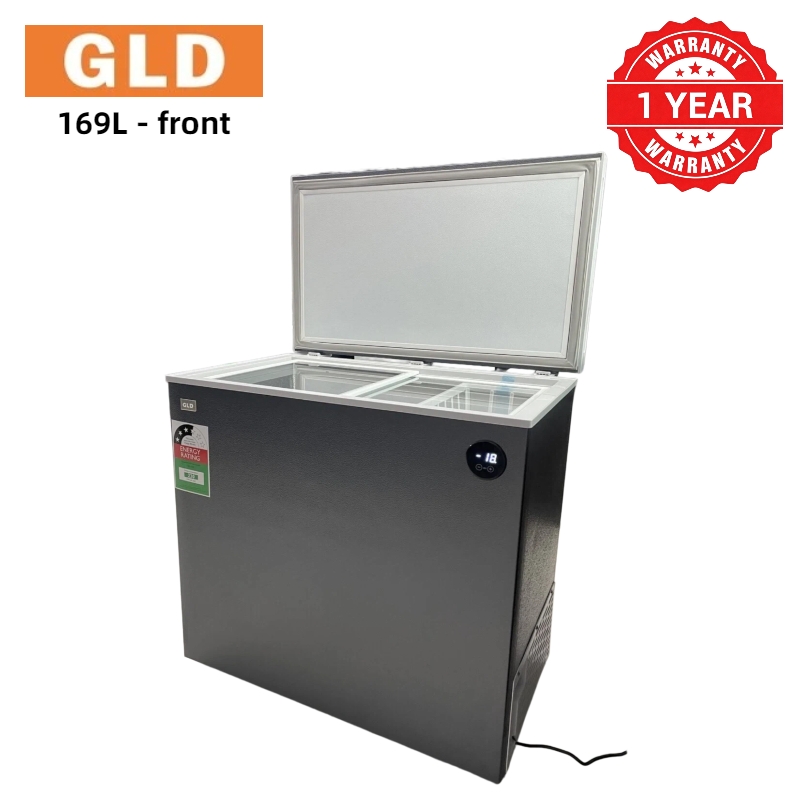 GLD 169L Smart Chest Freezer | Built-In Voltage & Power Protection | Touch Temperature Control | No Extra Fridge Guard Needed | Fast Cooling & Energy Saving