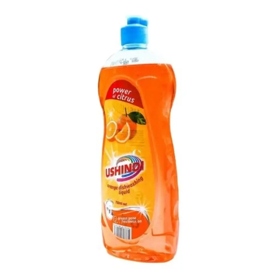 Ushindi Orange Dish Wash 750Ml Liquid