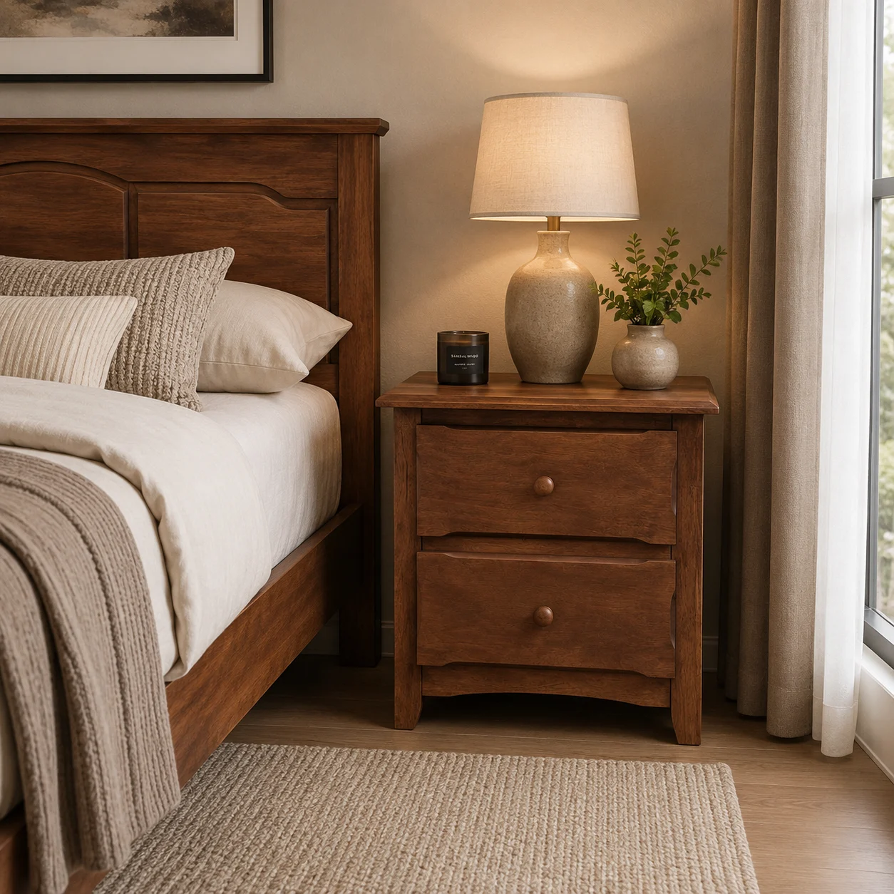 Torino Bedside Table