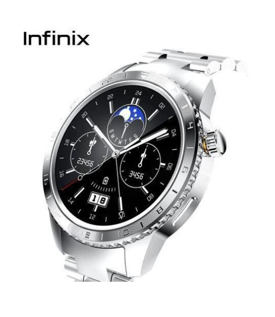 Infinix XWATCH N5 Pro Smartwatch 1.43 Inch AMOLED Display Bluetooth Calling IP68 Waterproof AI Health Monitor 100+ Sports Modes Wireless Charging Android iPhone Smart Watch