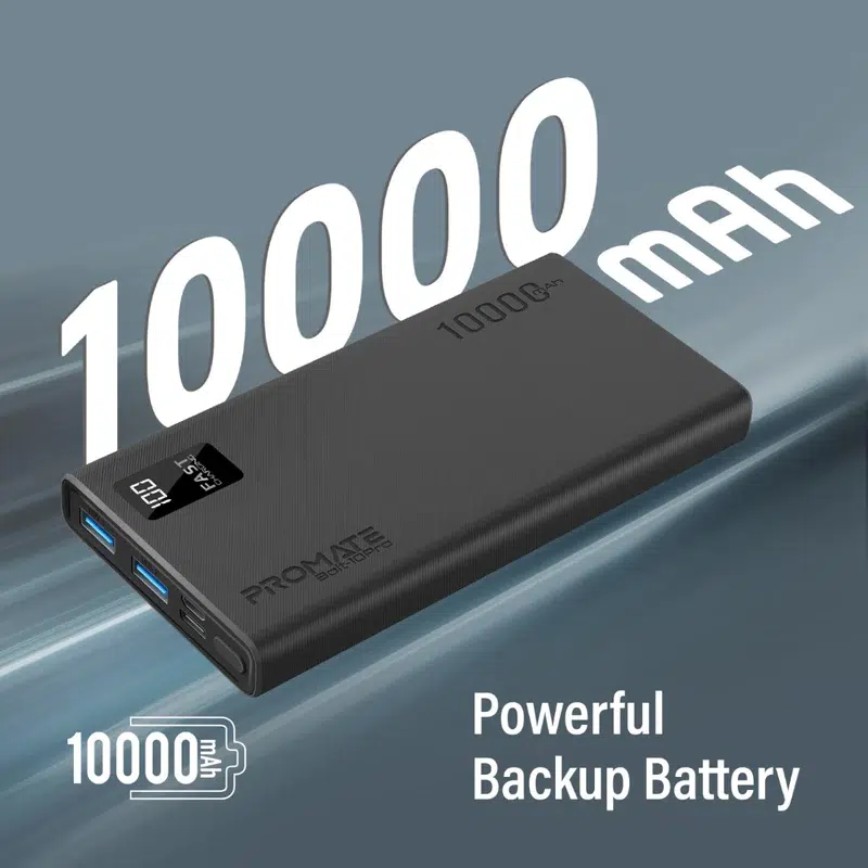 Promate 10000mAh Slim Power Bank