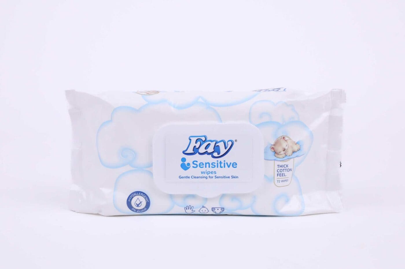 Fay Sensitive Wet Wipes 72’s