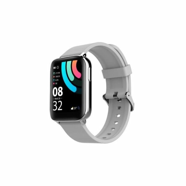 Oraimo Watch 1.69'' IPS Screen IP68 Waterproof Smart Watch-Silver / Black