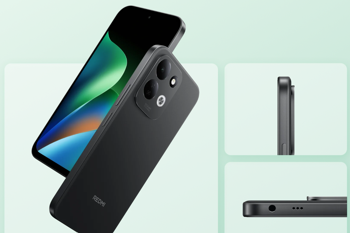 [New Arrival 🔥] Redmi 17 4G  Smart Phone 6.9" display 120Hz -  4GB RAM + 128GB ROM Dual SIM 7500mAh  Battery 50MP main camera Type C Side Fingerprint Android 16