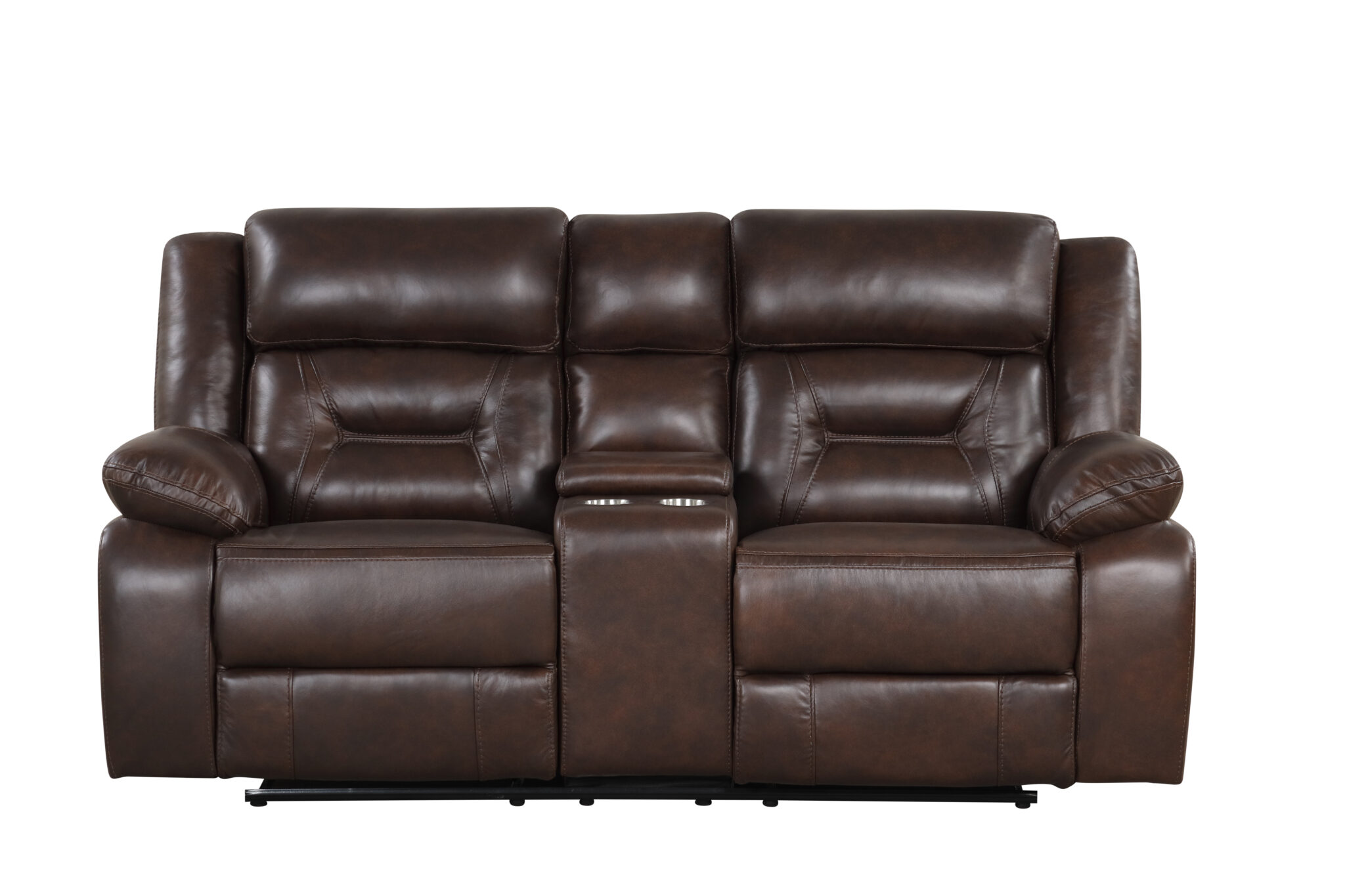 Bella Two Seater Leather Recliner
