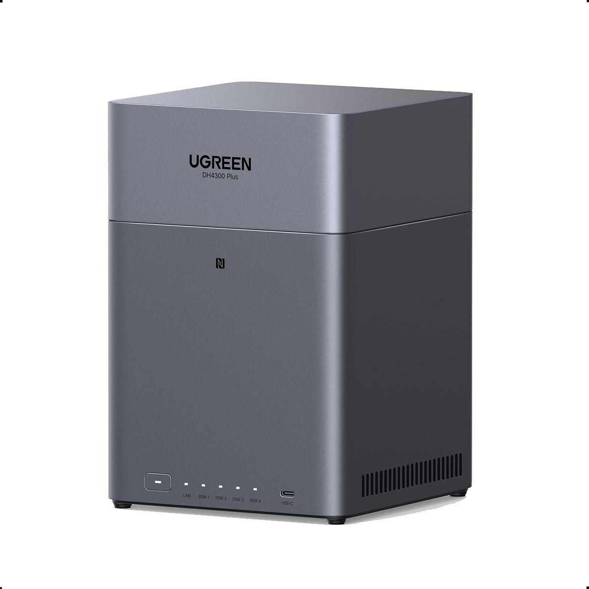 UGREEN DH4300 Plus 4-Bay 8GB RAM 2.5GbE 4K HDMI NAS