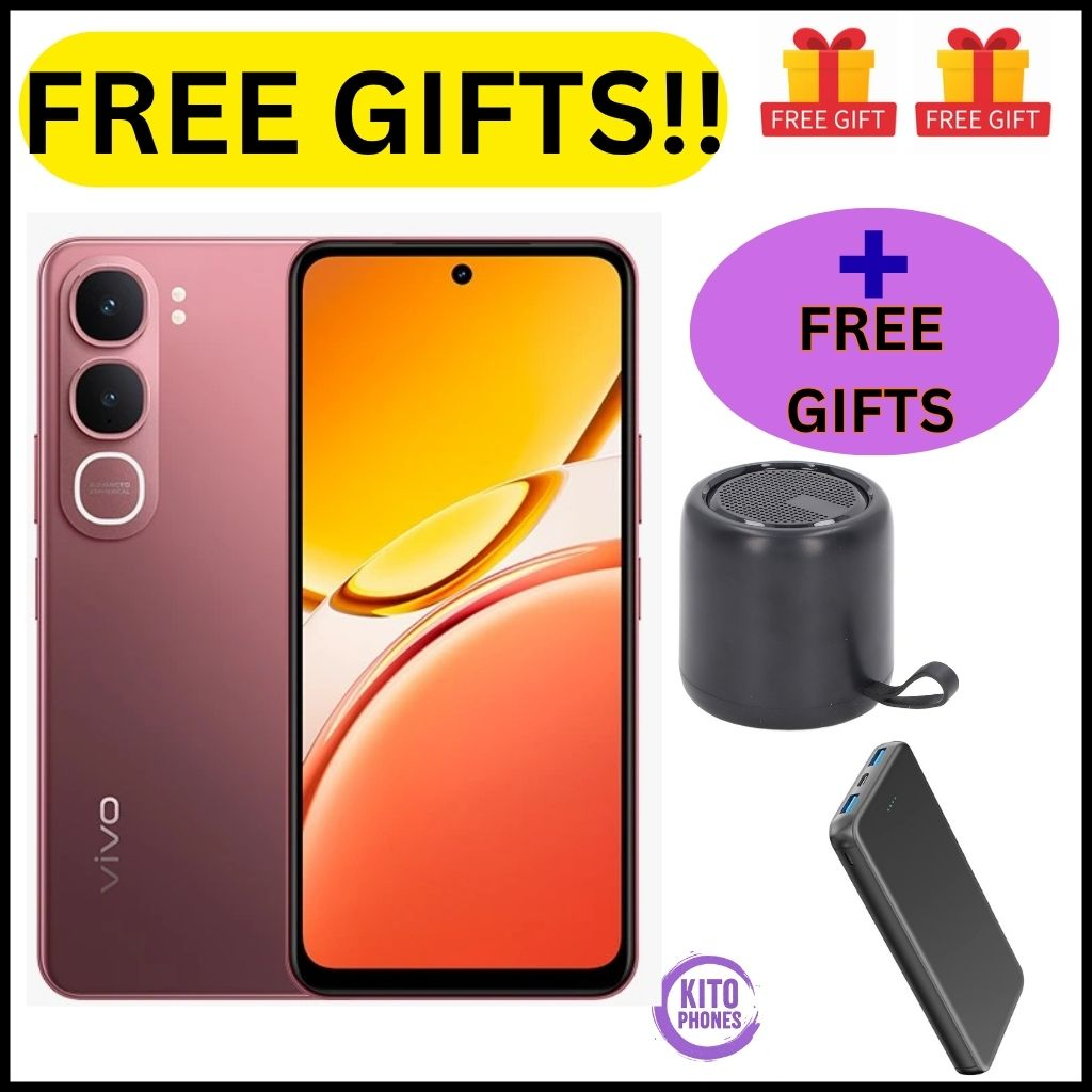 Vivo Y21d 6.68" screen display 6GB RAM + 128GB ROM 50MP MAIN CAMERA 6500mAh battery capacity 5-Year Health Battery IP69+ Waterproof, 45W FlashCharge, 90Hz refresh rate ANDROID 15 SMARTPHONE+FREE GIFTS