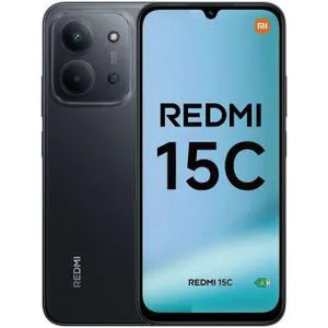 REDMI 15C 128GB Storage Upto 8(4+4)GB Ram 6.9'' FHD Immersive Display 50MP Main Cam +8MP front 6000mAh 33W Fast Charger Xiaomi Hyper OS Side Fingerprint Smartphone smart phones