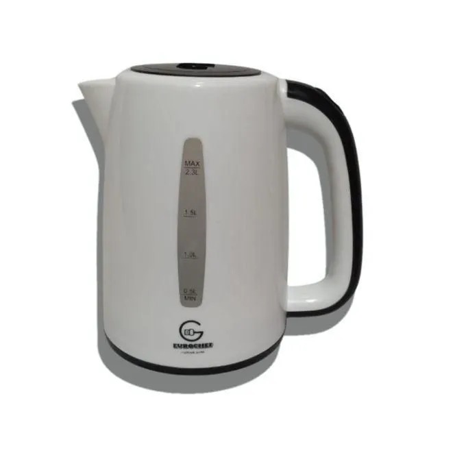 NEW ARRIVAL! BEST DEALS! 2.3L Eurochef Electric Kettle. It is easy to refill and clean,you can easily get your hand inside.Automatic shutdown and dry burning protection ensures Extra safety.
