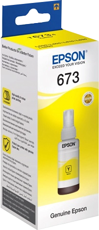 Epson T6734 Yellow Ink Bottle 70ml - Dukatech