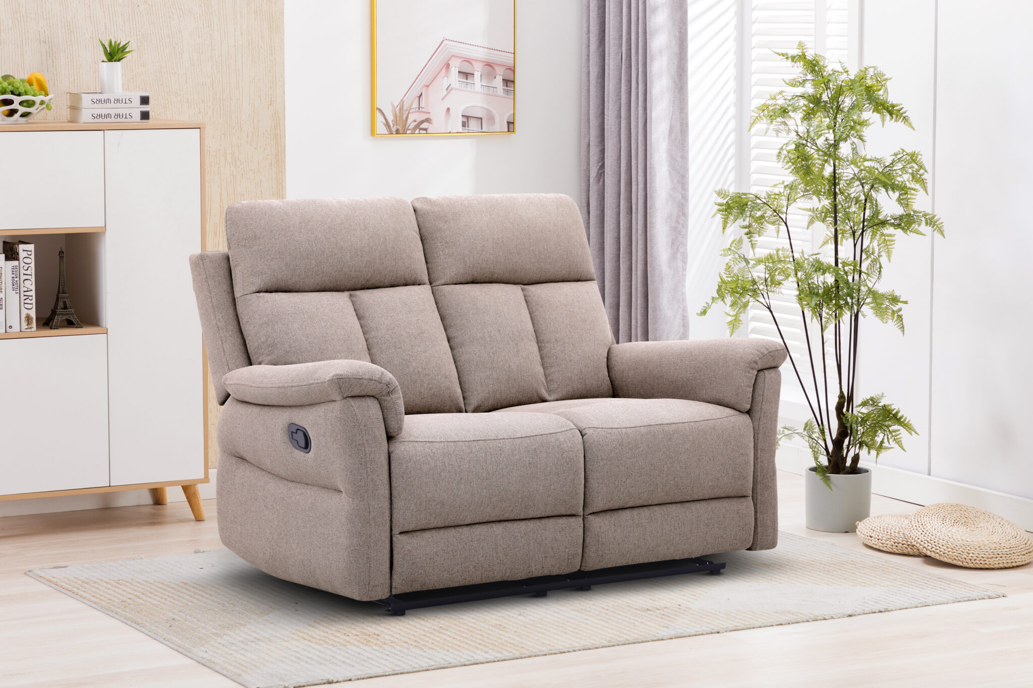 Milo 5 Seater Recliner Set – Mocha
