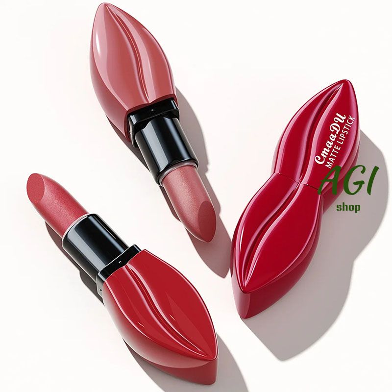 Waterproof Big Mouth Nude Matte Lipsticks Long Lasting Lip Stick Not Fading Makeup Lipgloss Red Velvet Lipstick Makeup Beauty Cosmetic Vitality Color Lipstick