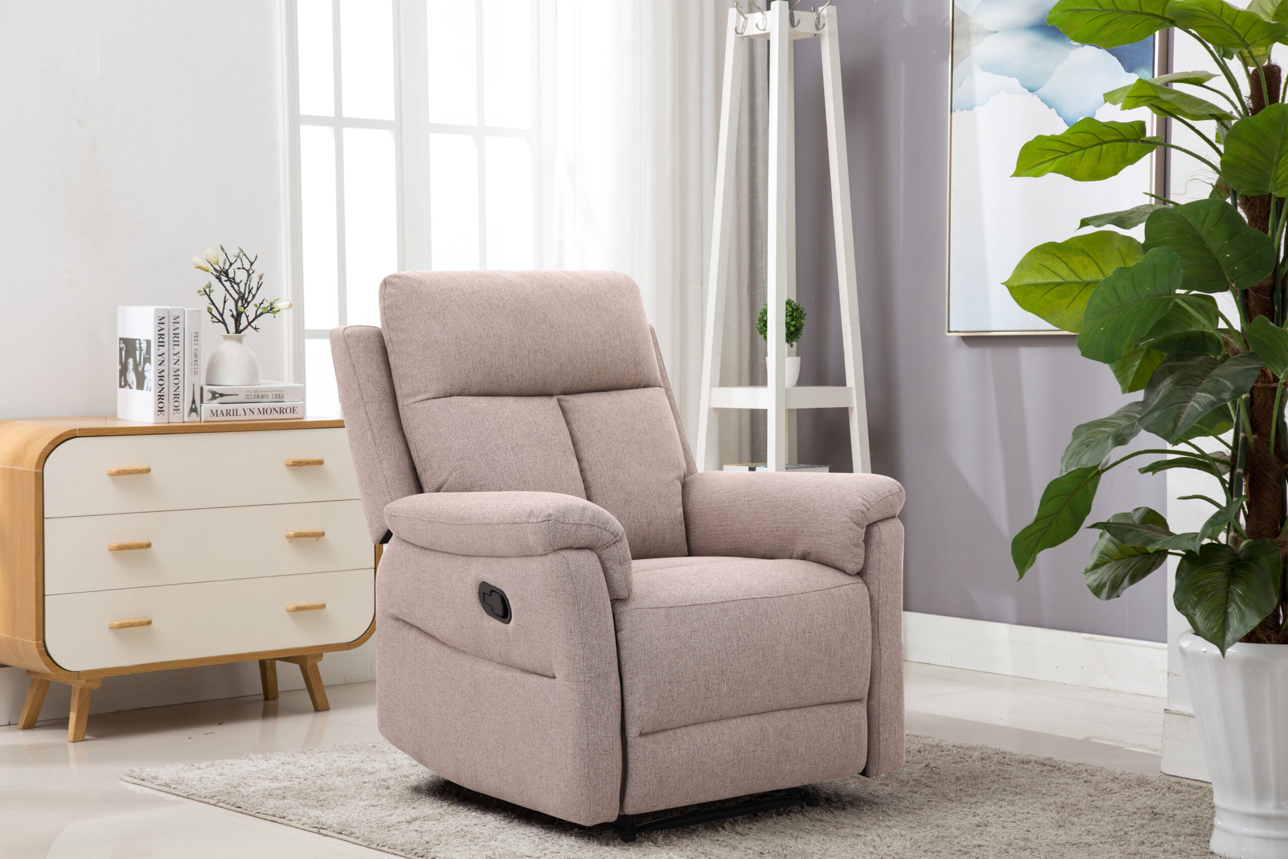Milo 5 Seater Recliner Set – Mocha