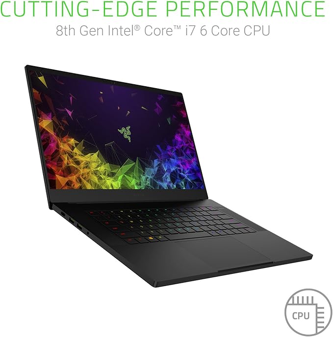 Razer Blade 15 Gaming Laptop | Intel Core i7 8th Gen | 16GB RAM | 512GB SSD | NVIDIA GeForce GTX 1060 6GB | RGB Backlit Keyboard - Techsavvy Solutions