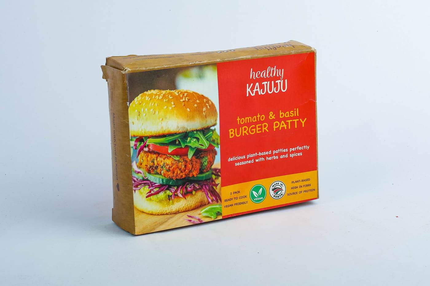 Healthy Kajuju Tomato & Basil Burgers (2 Pieces)