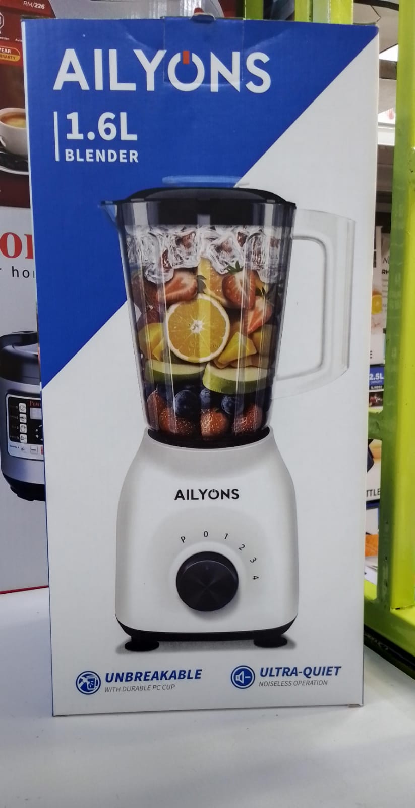 Ailyons Blender (Model 201) 🍹 (Home Appliances & Kitchenware / Small Kitchen Appliances)
