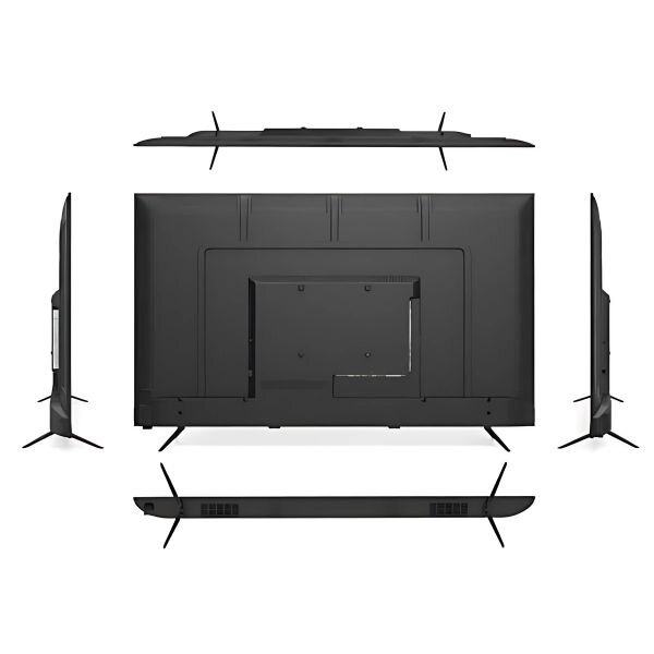 Vision Plus 43 Inch 4K Frameless Smart TV V+ OS – VP8843KV
