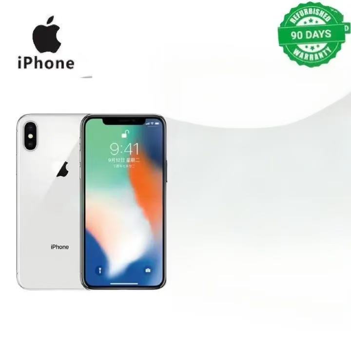 Refurbished Apple iPhone X 3GB+64GB/256GB, 5.8-inch, Dual Camera, 4G/LTE Smart Phone, Camera & Music Phone, Face ID System