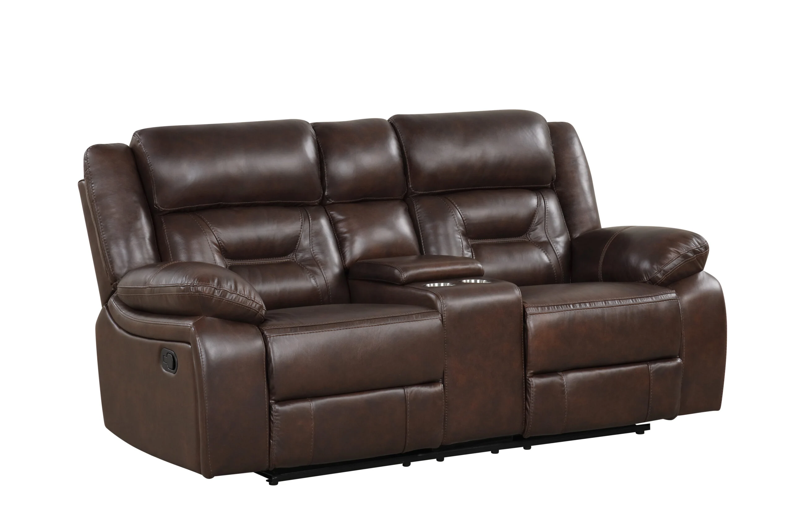 Bella Two Seater Leather Recliner