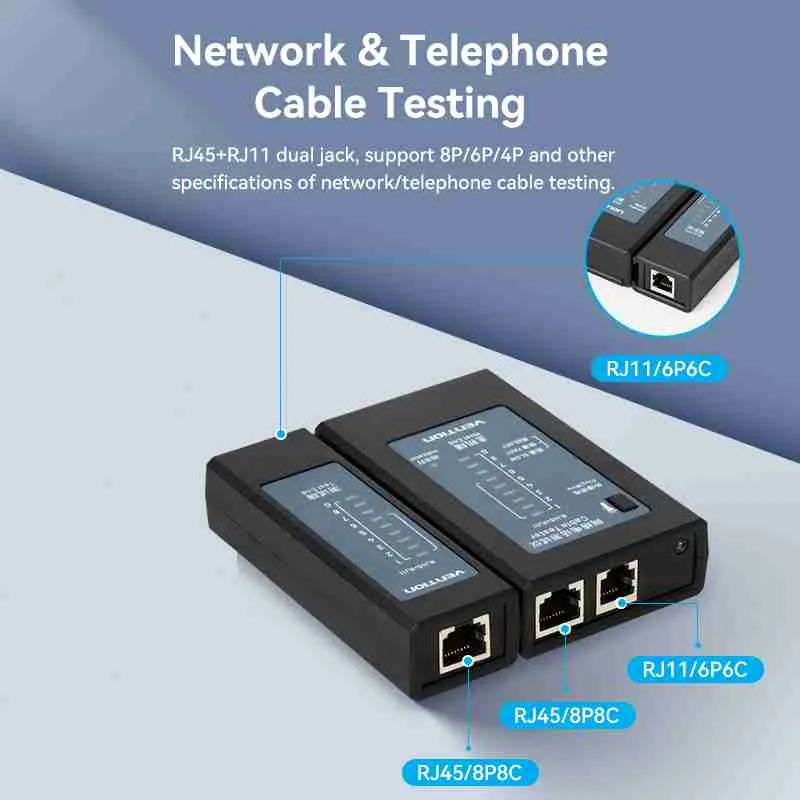 Vention Network Cable Tester KEFB0 – RJ45 Cable Tester