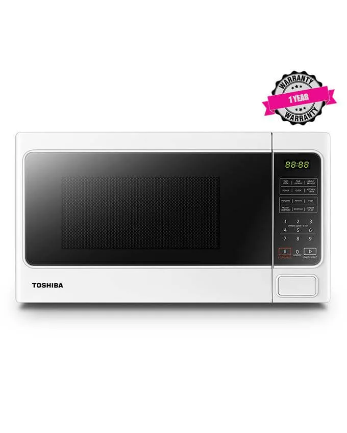 TOSHIBA Microwave MM-TOSHIBA Microwave MM-EG20P(WH) - 20L Digital Microwave Oven, 800W, Grill Power 1000W - White in Kenya
