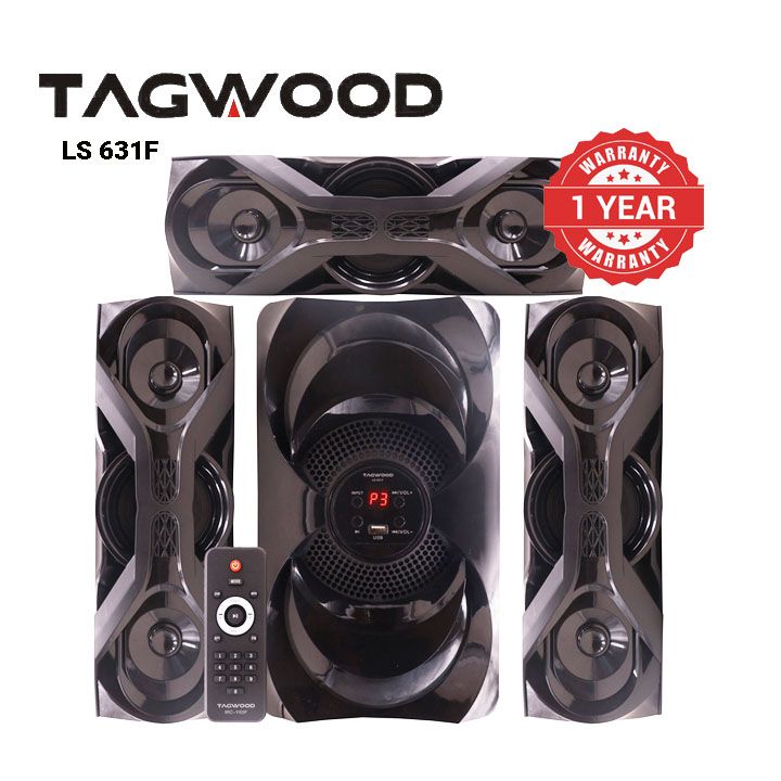 Tagwood  631F 3.1CH Woofer Subwoofer Bluetooth Cinema Home theater System Bluetooth Hi-Fi Speaker Speaker System Speaker bass speaker woofer  BT/USB/SD/FM