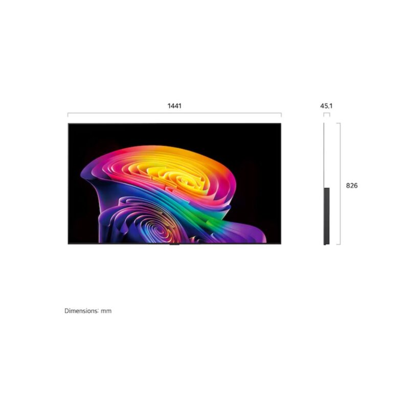 LG 65 Inch OLED Evo AI CS6 4K Smart TV  65CS6VA