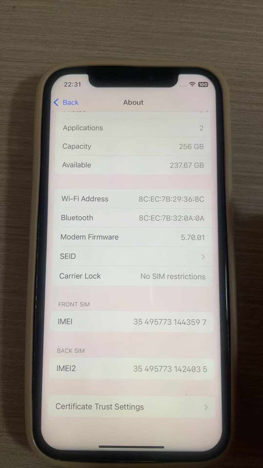 Refurbished Apple Iphone 12 pro 512GB/256GB/128GB +6G Smartphone Face ID   6.1 Inch+ 5G network iphone12 Pro No face recognition