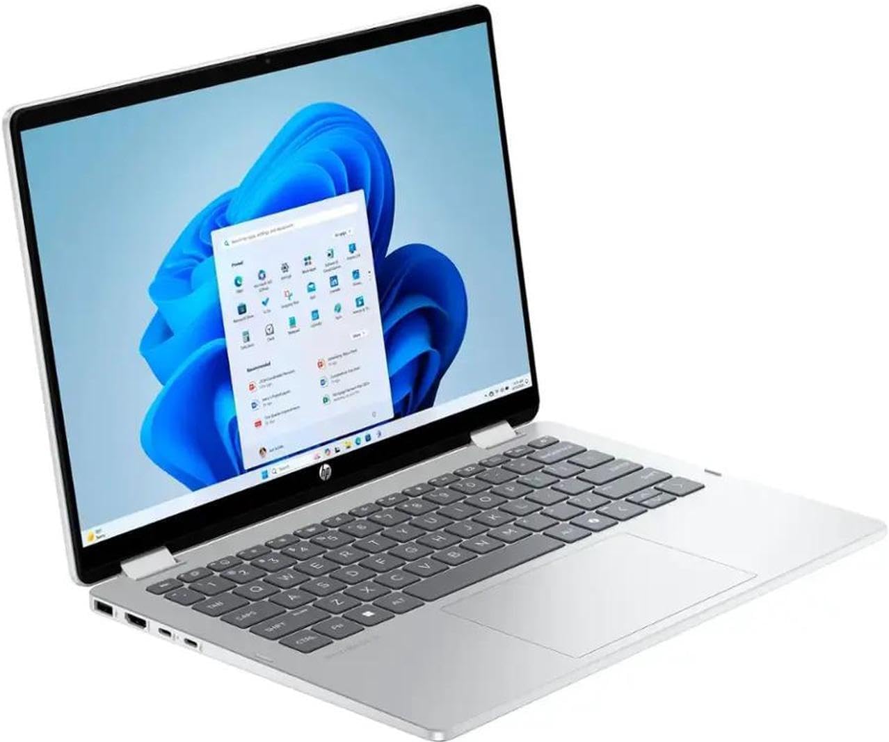 Brand New HP OmniBook 5 Flip 14-fp0023dx Laptop | Intel Core 7 150U Processor, 16GB RAM, 512GB SSD | 14-inch 2K (1920x1200) Touch Display | Intel Integrated Graphics | Windows 11 Pro - Glacier Silver - Techsavvy Solutions