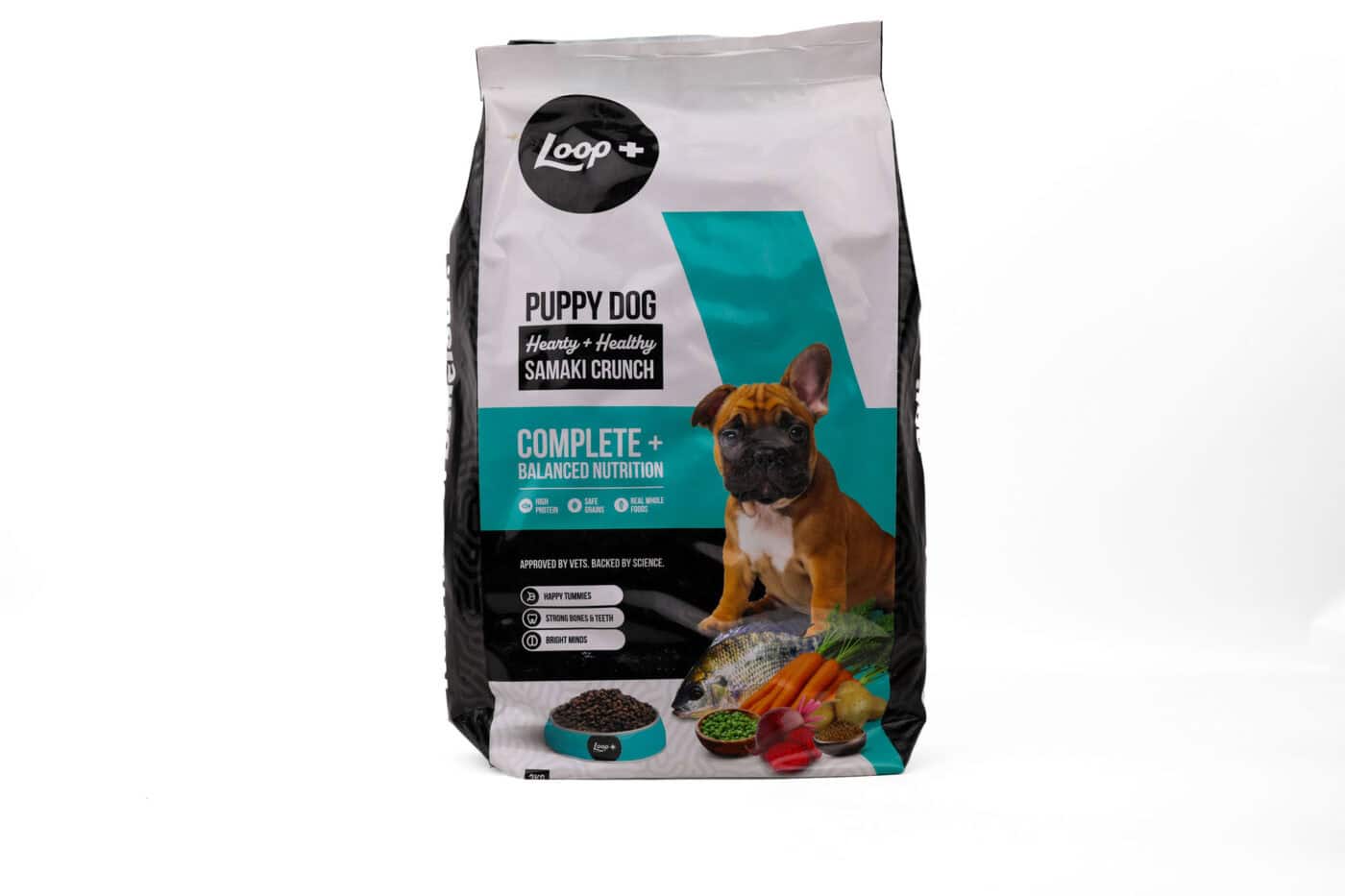 Loop Plus Puppy Dog Food – Samaki Crunch – 3kg