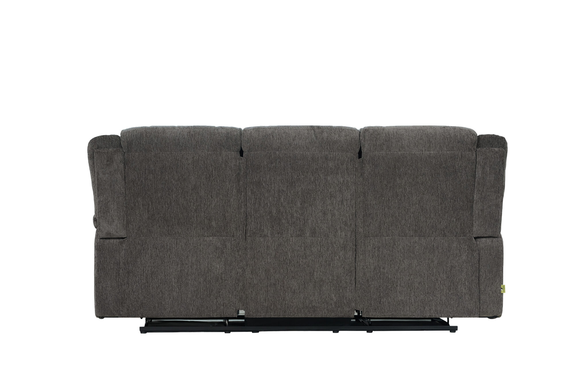 New Crescent 3-Seater Recliner – Dark Grey