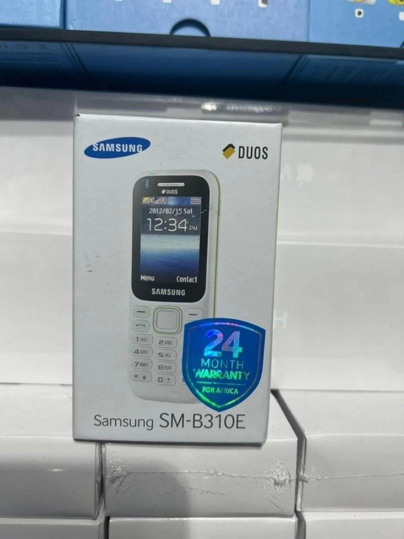 🔥OLD IS GOLD!!🔥 SAMSUNG SM-B310E SAMSUNG SM-B310E /15 (DUOS), 2" DISPLAY,FM DUAL-SIM) FEATURE PHONE, BUTTON PHONE, ORIGINAL KABAMBE PLUS FREE LD WATCH SAMSUNG SM-B310E 15 (DUOS), 2" DISPLAY, FM 🔥 R