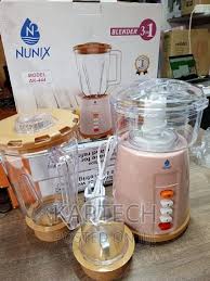 Nunix AK-444 Blender, an affordable, high-quality, and energy-efficient home appliance designed to simplify your kitchen tasks.