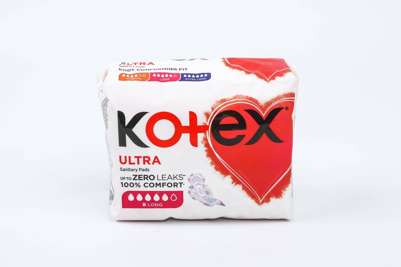 Kotex Ultrathin Sanitary Pads Super – 8 Pieces