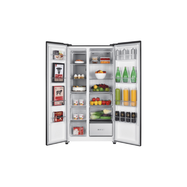 MIKA 595L Side by Side No Frost Fridge MRNF2DW595XLBV