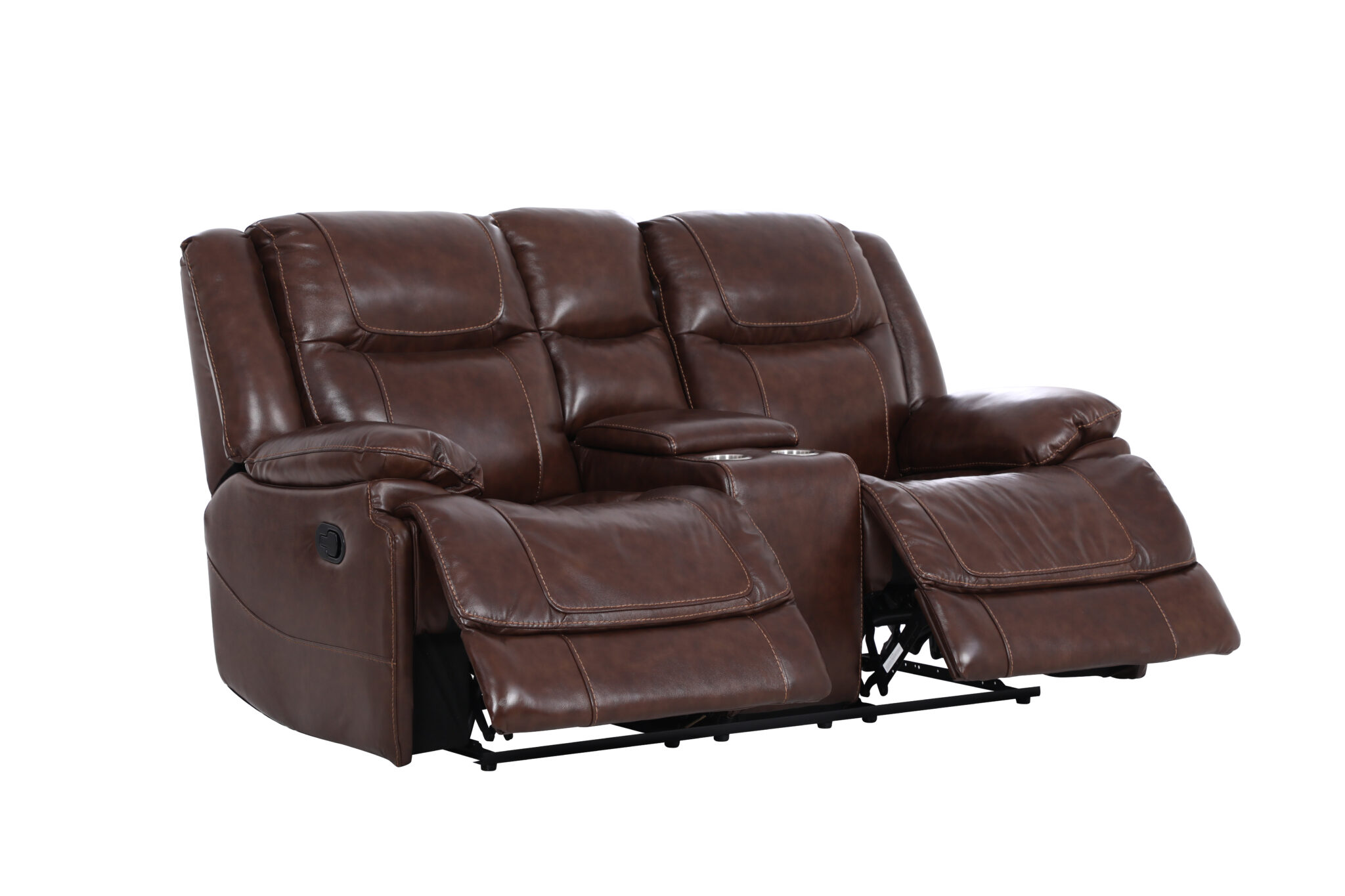 Calderwell Leather Recliner Set