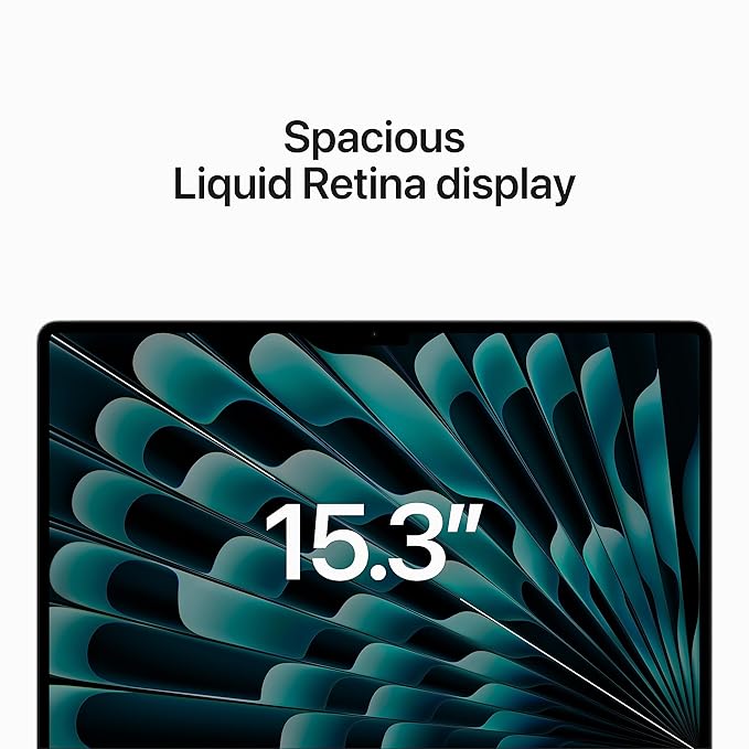Apple MacBook Air 15-inch Laptop | Apple M2 Chip (8-Core CPU, 10-Core GPU), 8GB RAM, 256GB SSD | 15.3-inch Liquid Retina Display (2880x1864) | macOS Ventura | Silver - Techsavvy Solutions