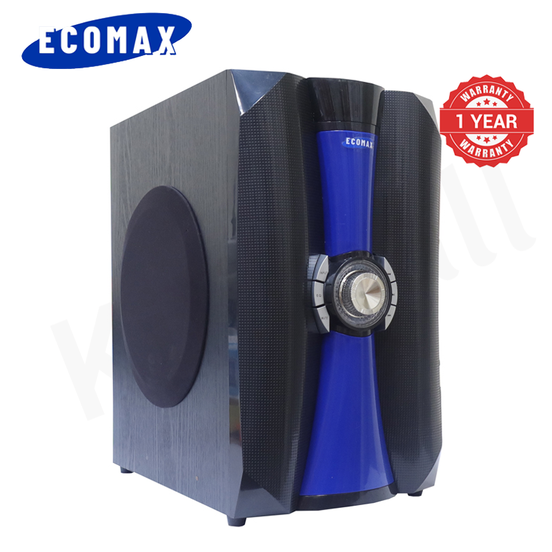 ECOMAX 3.1CH HI-FI Multimedia Bluetooth Woofer Home Audio System Speaker Systems Home Theater System Subwoofer with Remote Control 20000W USB SD FM DVD Input LM-1106