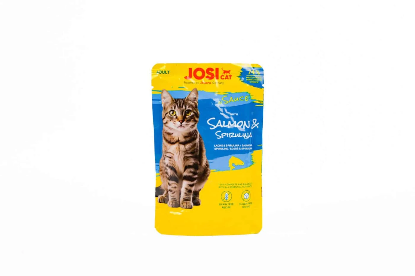 Josera JosiCat Salmon & Spirulina In Sauce – 85g