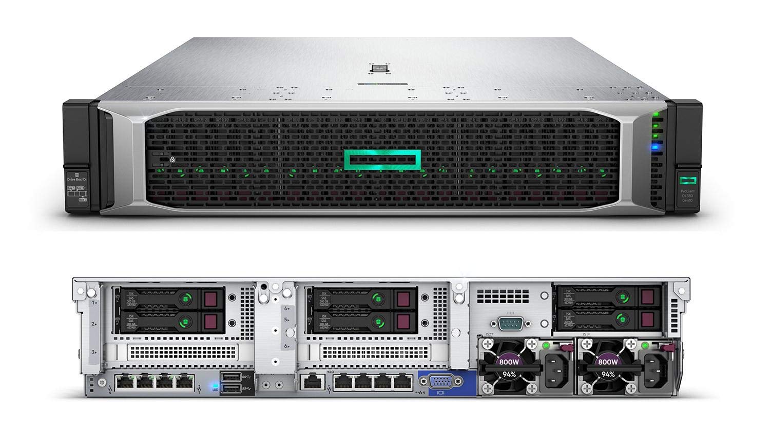 HP ProLiant DL380 Gen10 Server | Dual Intel Xeon Gold 5114 | 16 Cores | 32GB RAM | 1.2TB SAS HDD | Dual PSU | 2U Rackmount - Techsavvy Solutions