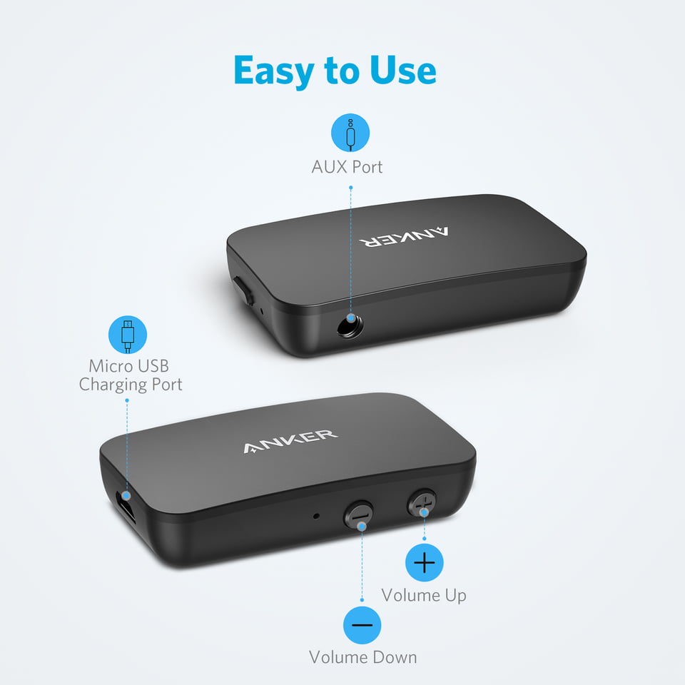 Soundsync Bluetooth Receiver - Black