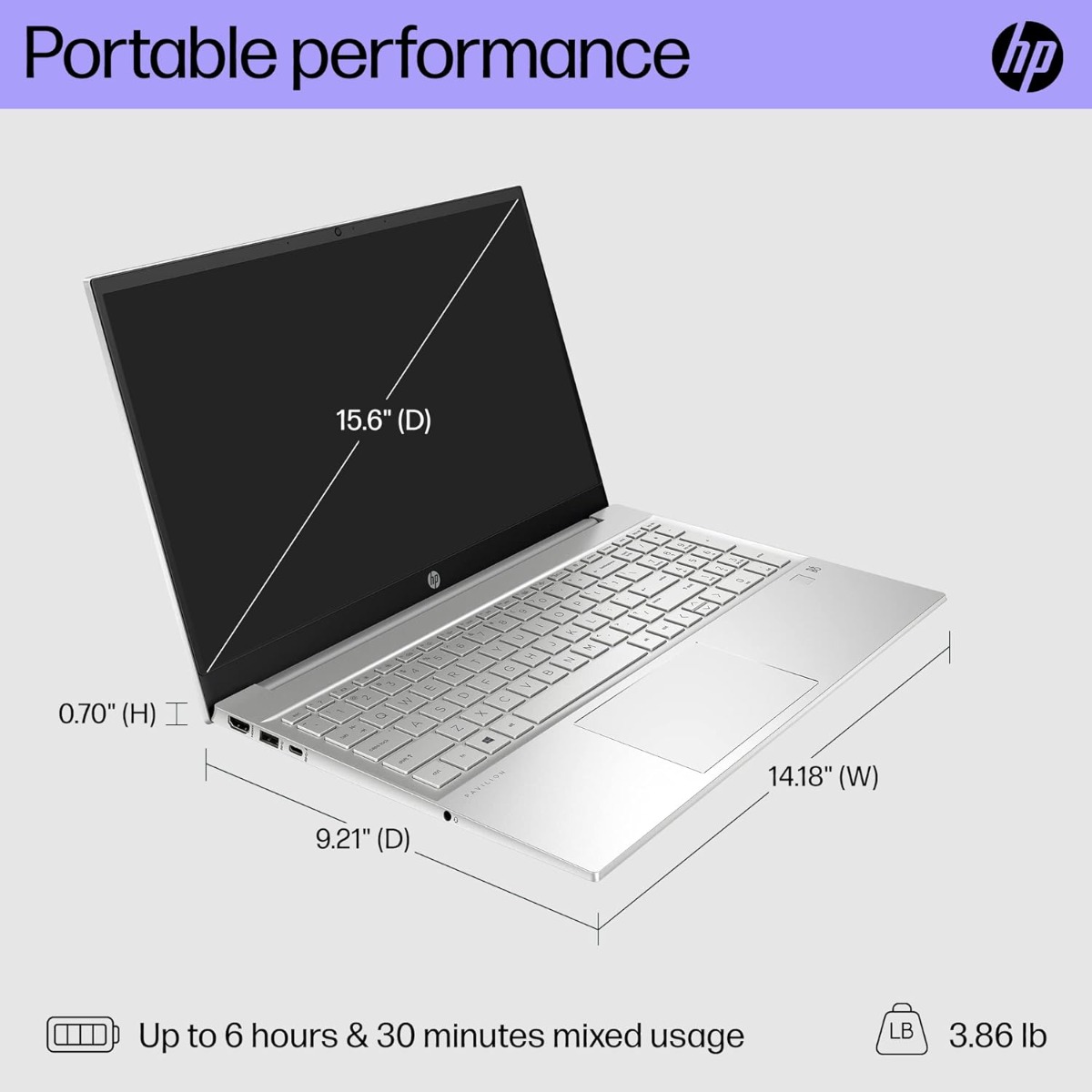 HP Pavilion 15 Inch Intel Core i5