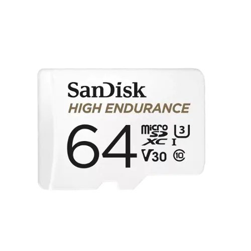 SanDisk High Endurance microSD Card 64GB
